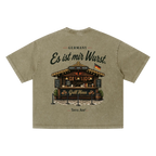 germany streetwear tee bratwurst stand illustration shirt