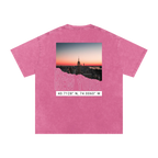 nyc washed tee pink streetwear outfit back