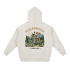cream color vintage germany hoodie neuschwanstein castle graphic