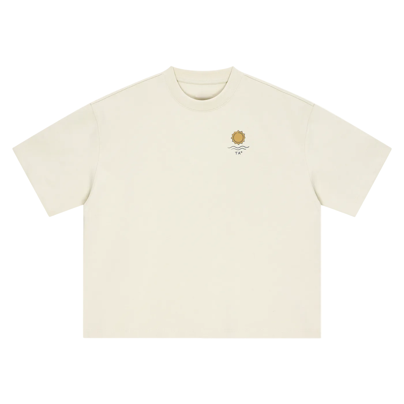 beige front san francisco graphic tee golden gate bridge shirt boxy fit terra ave